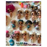 Huge Collection of LOL Surprise Dolls, Accessories, and Playsets