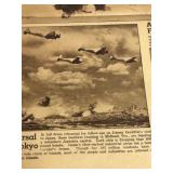 1943 Minneapolis Sunday Tribune Newspaper March 28 Roosevelt Churchill WWII