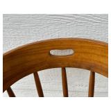 Boling Chair Company Bow Back Desk Chair in Salem Maple Finish