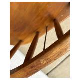 Boling Chair Company Bow Back Desk Chair in Salem Maple Finish