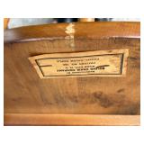 Boling Chair Company Bow Back Desk Chair in Salem Maple Finish