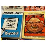 Vintage Joke and Cartoon Booklet Collection Lot of 9