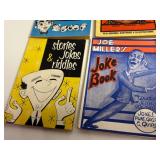 Vintage Joke and Cartoon Booklet Collection Lot of 9