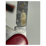 Collection of 5 Victorinox Swiss Army Pocket Knives with Sheaths