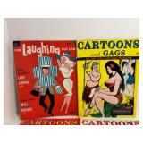 Set of 4 Vintage Cartoon and Gag Magazines 1950s-1960s