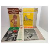 Collection of 4 Vintage Genuine Parts Co. Parts Pups Booklets