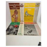 Collection of 4 Vintage Genuine Parts Co. Parts Pups Booklets