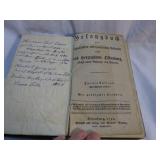1792 Oldenburgisches Gesangbuch German Hymnal Prayer Book