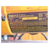 DeWalt® 10" Compound Miter Saw DW713 DeWalt® 10" Compound Miter Saw DW713