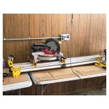 DeWalt® 10" Compound Miter Saw DW713 with DeWalt DWX723 HD Miter Saw Stand DeWalt® 10" Compound Miter Saw DW713 with DeWalt DWX723 HD Miter Saw Stand