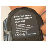 DeWalt® 7.2V-18V 1-Hour NiCd Battery Charger DW9116 with 18V 3600mAh Ni-MH Battery DC9096 DeWalt® 7.2V-18V 1-Hour NiCd Battery Charger DW9116 with 18V 3600mAh Ni-MH Battery DC9096