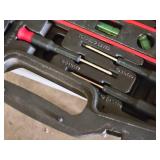 Tool Set - Hammer, Level, Screwdrivers, Driver Bits, Pliers, Wrenches, Utility Knife, Tape Measure with Case Tool Set - Hammer, Level, Screwdrivers, Driver Bits, Pliers, Wrenches, Utility Knife, Tape Measure with Case