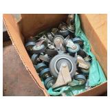 Lot of (1 Box) Caster Wheels with One 4"Dx5" Caster Wheel Lot of (1 Box) Caster Wheels with One 4"Dx5" Caster Wheel