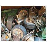 Lot of (1 Box) Caster Wheels with One 4"Dx5" Caster Wheel Lot of (1 Box) Caster Wheels with One 4"Dx5" Caster Wheel