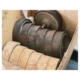 Lot of (1 Box / 13) 7-1/2" Wheels | Assorted Lot of (1 Box / 13) 7-1/2" Wheels | Assorted