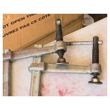 Lot of (2) Adjustable Clamps 9" Lot of (2) Adjustable Clamps 9"