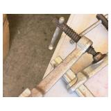 Lot of (2) Adjustable Clamps 9" Lot of (2) Adjustable Clamps 9"