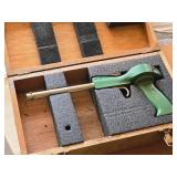 Federal Pistol Grip Bore Gauge with Wooden Case Federal Pistol Grip Bore Gauge with Wooden Case