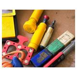 Assorted Blind Mark Templets, Locators, Targets, Rasps, Hot Glue Gun and more Assorted Blind Mark Templets, Locators, Targets, Rasps, Hot Glue Gun and more