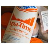 Lot of (11) Spa-Time #30 Non-Foaming Algaecide 1-Pint Plastic Bottle Lot of (11) Spa-Time #30 Non-Foaming Algaecide 1-Pint Plastic Bottle