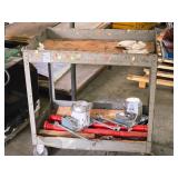 Metal Utility Cart 36" x 24" x 36" 2-tier Metal Utility Cart 36" x 24" x 36" 2-tier