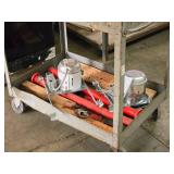 Metal Utility Cart 36" x 24" x 36" 2-tier Metal Utility Cart 36" x 24" x 36" 2-tier