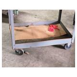 Metal / Wood Top Utility Cart 36" x 24" x 33" 2-tier Metal / Wood Top Utility Cart 36" x 24" x 33" 2-tier