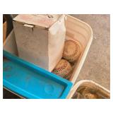 Assorted Sports Balls - Football, Baseball, Soccer Assorted Sports Balls - Football, Baseball, Soccer