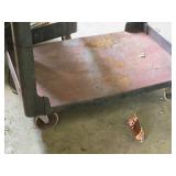 Plastic Utility Cart 44" x 24" x 32" 2-tier Plastic Utility Cart 44" x 24" x 32" 2-tier