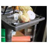 Plastic Utility Cart 44" x 24" x 32" 2-tier Plastic Utility Cart 44" x 24" x 32" 2-tier