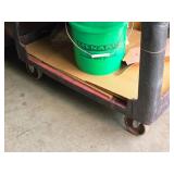 Plastic Utility Cart 44" x 24" x 32" 2-tier Plastic Utility Cart 44" x 24" x 32" 2-tier