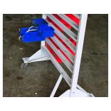 Rolling Parts Organizer Rack with (36) Assorted Plastic Storage Bins, Contents of Bins Rolling Parts Organizer Rack with (36) Assorted Plastic Storage Bins, Contents of Bins