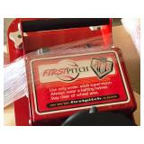 First Pitch The Ace Baseball Pitching Machine (disassembled, in original packaging) First Pitch The Ace Baseball Pitching Machine (disassembled, in original packaging)