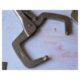 Lot of (2) Locking Pliers / Clamps Lot of (2) Locking Pliers / Clamps