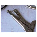 Lot of (2) Locking Pliers / Clamps Lot of (2) Locking Pliers / Clamps
