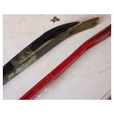 Lot of (4) 15" Assorted Flat Bars Lot of (4) 15" Assorted Flat Bars