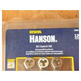 Irwin® All-Purpoe SAE Tap & Die Set (in original packaging) Irwin® All-Purpoe SAE Tap & Die Set (in original packaging)