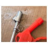 Lot of (3) Assorted Tire Gauges and Air Hose Attachments Lot of (3) Assorted Tire Gauges and Air Hose Attachments