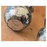 Lot of (2) 2" Hitch Balls Lot of (2) 2" Hitch Balls