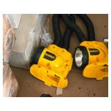 Lot of (2) DeWalt® 18V Rechargeable Flex Worklight DW919 Lot of (2) DeWalt® 18V Rechargeable Flex Worklight DW919