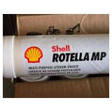Lot of (11) Shell Rotella MP Multi-Purpose Lithium Grease 12 Tubes Lot of (11) Shell Rotella MP Multi-Purpose Lithium Grease 12 Tubes