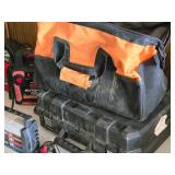 Ridgid Tool Bag (empty) and DeWalt Tools Case (empty) Ridgid Tool Bag (empty) and DeWalt Tools Case (empty)