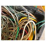 Lot of (1 Tote) Assorted Power Cords Lot of (1 Tote) Assorted Power Cords