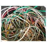 Lot of (1 Tote) Assorted Power Cords Lot of (1 Tote) Assorted Power Cords