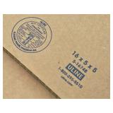 Lot of (1 Pallet) Cardboard Box Flats - ~36 - 16"x5"x5", ~30 - 36"x12"x10" Lot of (1 Pallet) Cardboard Box Flats - ~36 - 16"x5"x5", ~30 - 36"x12"x10"