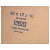 Lot of (1 Pallet) Cardboard Box Flats - ~36 - 16"x5"x5", ~30 - 36"x12"x10" Lot of (1 Pallet) Cardboard Box Flats - ~36 - 16"x5"x5", ~30 - 36"x12"x10"