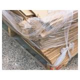 Lot of (1 Pallet / 130+) Cardboard Sheets 14" x 44" Lot of (1 Pallet / 130+) Cardboard Sheets 14" x 44"