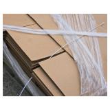 Lot of (1 Pallet / 130+) Cardboard Sheets 14" x 44" Lot of (1 Pallet / 130+) Cardboard Sheets 14" x 44"