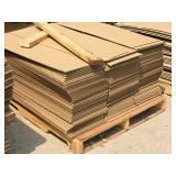 Lot of (1 Pallet) Cardboard Sheets 13-3/4" x 43-1/4" Lot of (1 Pallet) Cardboard Sheets 13-3/4" x 43-1/4"