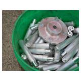 Lot of (3 5-Gallon Pails) Assorted Aluminum Parts Lot of (3 5-Gallon Pails) Assorted Aluminum Parts